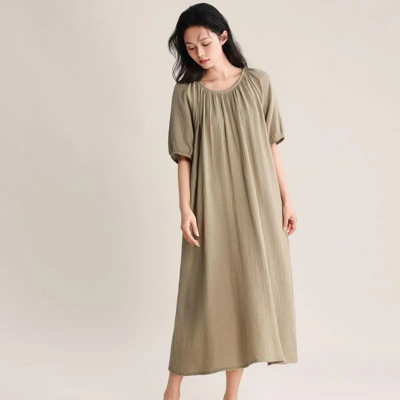Women’s Cotton Summer Home Jalabiya | جلابية بيت نسائية قطنية صيفية