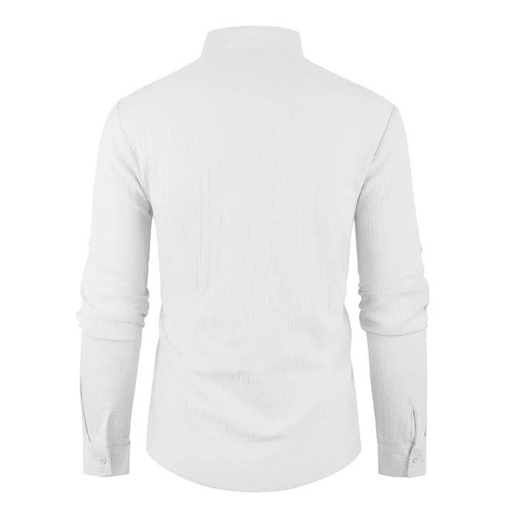 Men’s Cotton Linen Vintage Shirt | Relaxed Summer Style