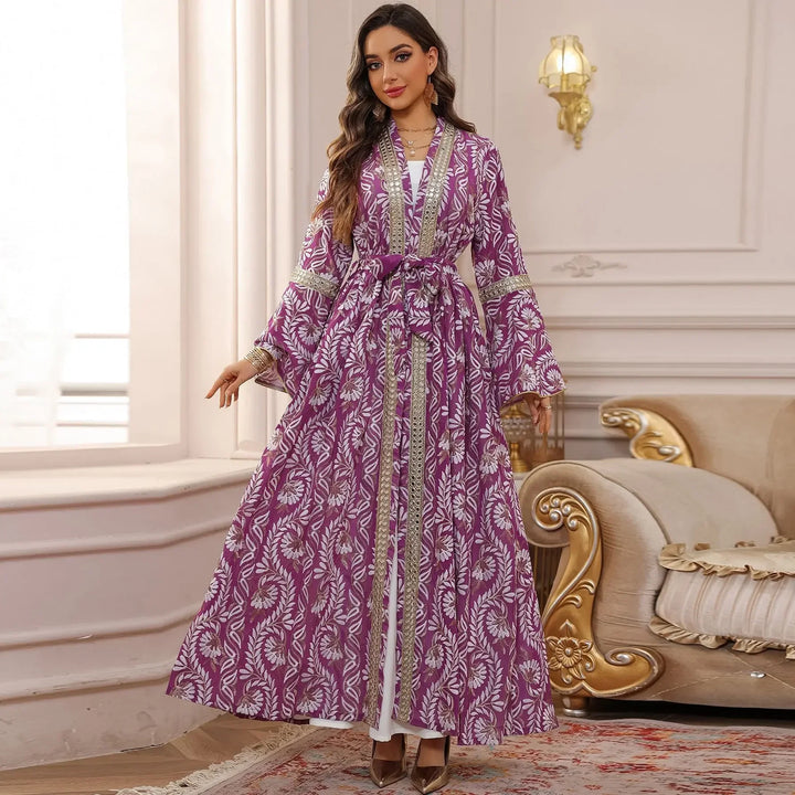 Women's Floral Kaftan Set