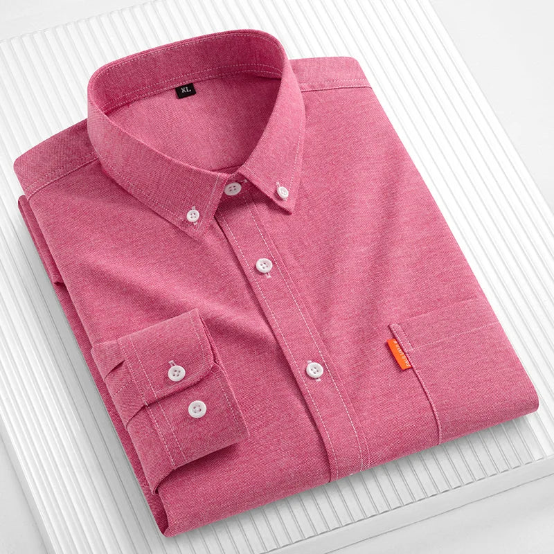 Men’s Solid Business Shirt | Smart Everyday Style