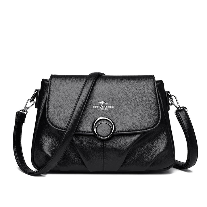 Women’s Soft PU Shoulder Crossbody Bag | حقيبة كتف نسائية ناعمة