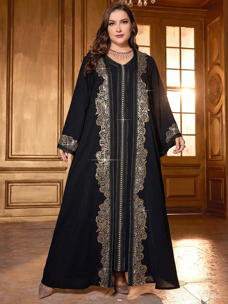 Women’s Outfit Set | Plus Size Sequin Lace Formal Occasion Design