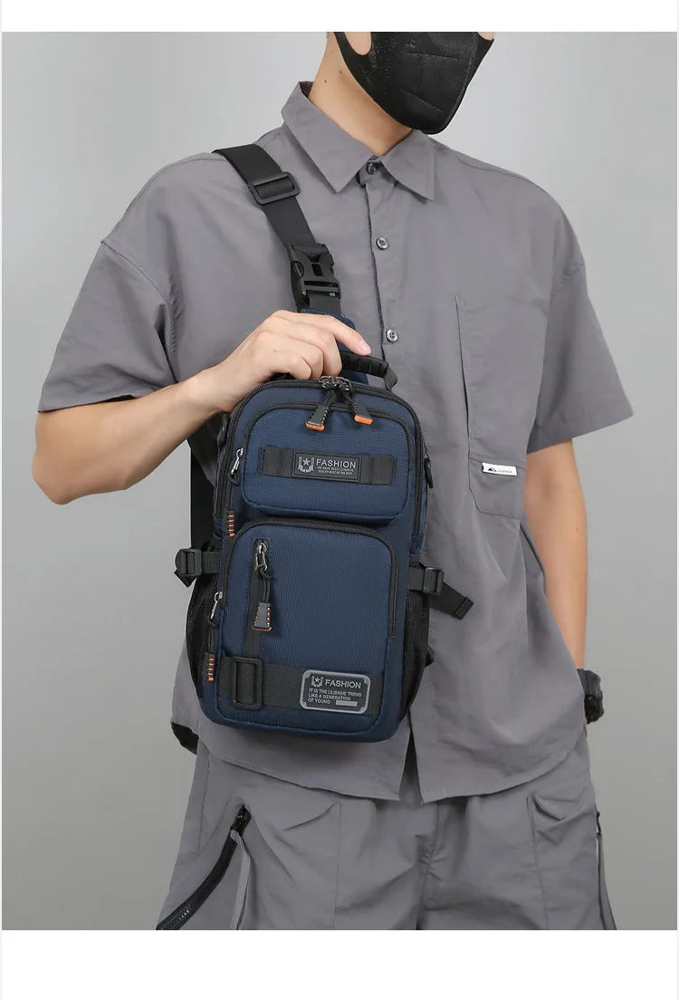Men’s MOLLE Chest & Waist Pack | حقيبة صدر وخصر رجالية بنظام MOLLE