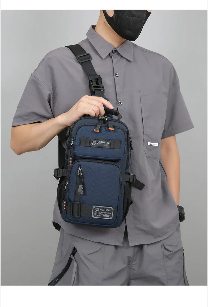 Men’s MOLLE Chest & Waist Pack | حقيبة صدر وخصر رجالية بنظام MOLLE