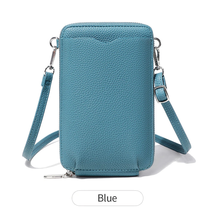 Women’s Multi-Function PU Phone Crossbody Bag | حقيبة هاتف نسائية متعددة الاستخدامات