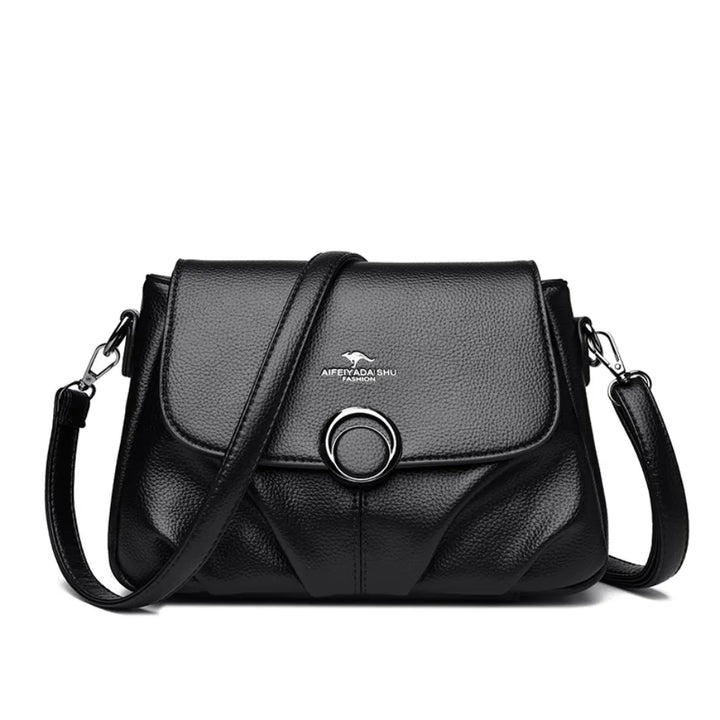 Women’s Soft PU Shoulder Crossbody Bag | حقيبة كتف نسائية ناعمة
