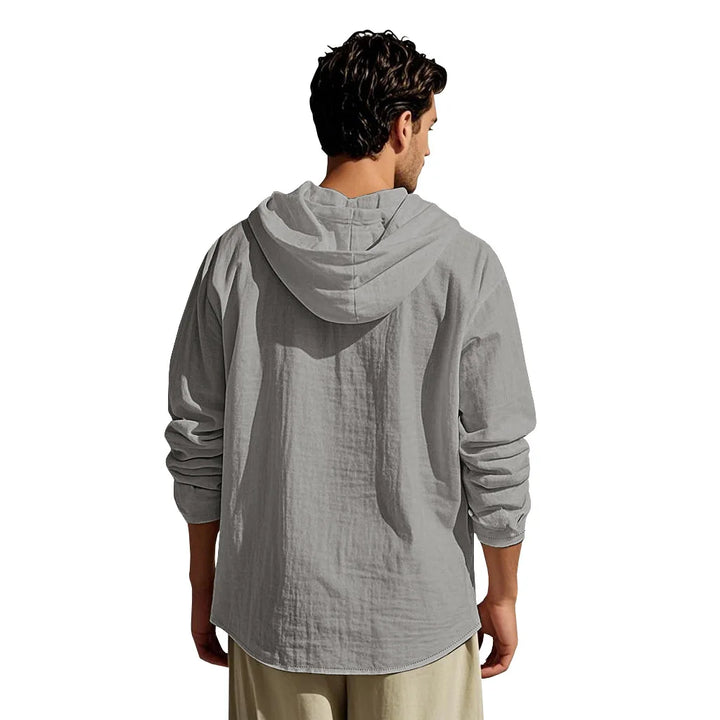 Men’s Linen Shirt & Pants Set | Breathable Relaxed Fit