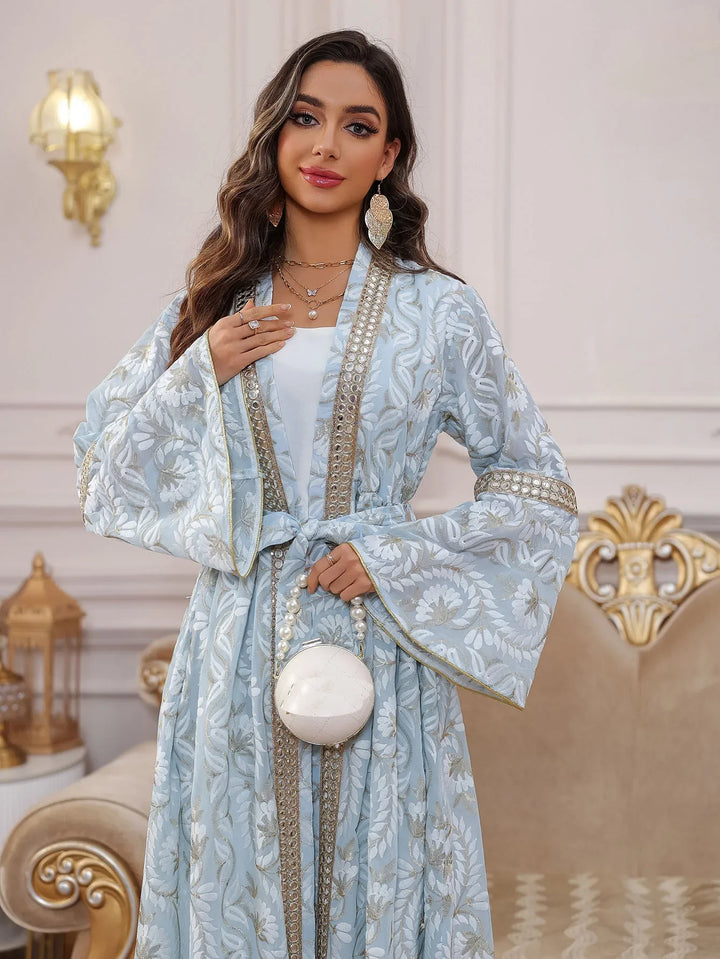 Women's Floral Kaftan Set