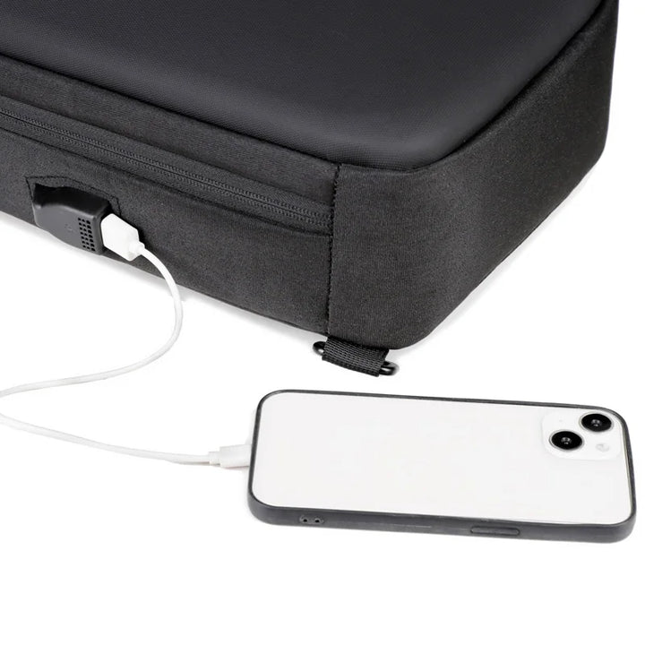 Men’s Anti-Theft USB Chest Bag | حقيبة صدر رجالية مضادة للسرقة مع USB