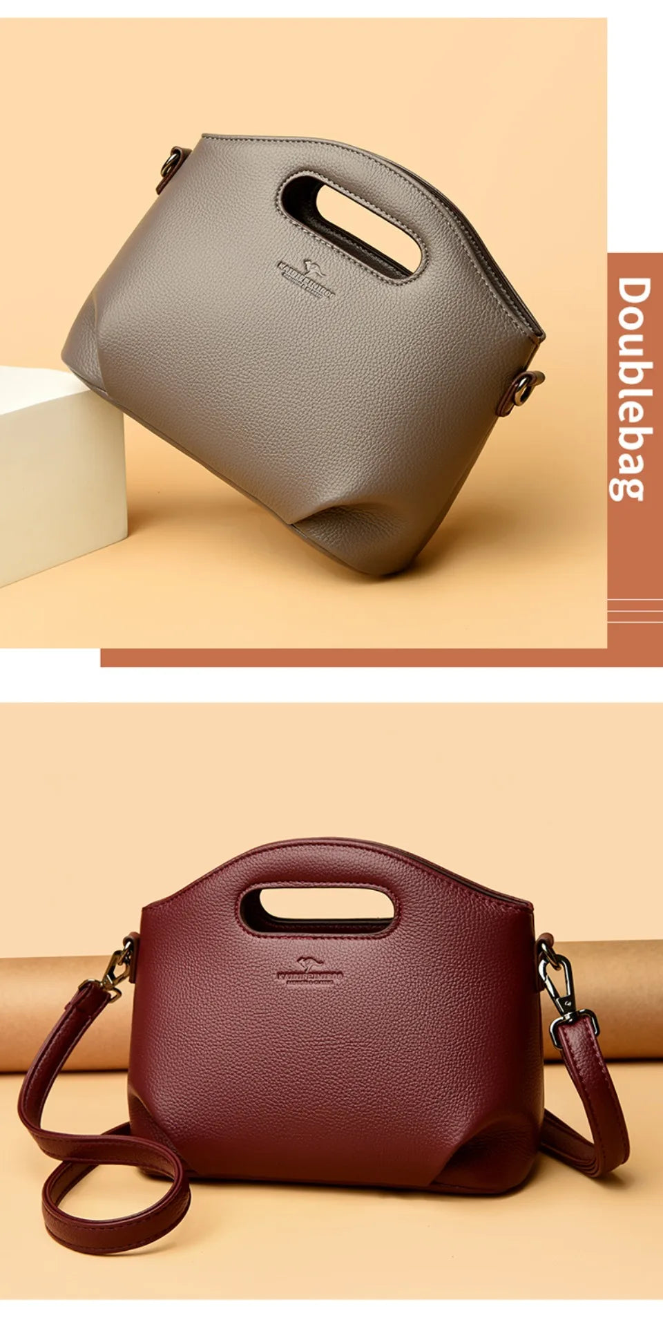 Women’s Small Soft Shoulder Tote | Elegant Casual Crossbody