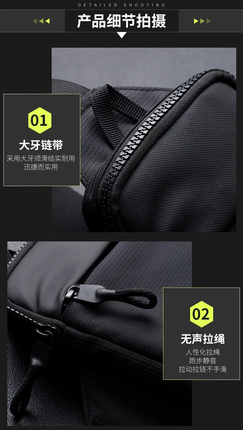 Men’s Lightweight Crossbody Chest Bag | حقيبة صدر رجالية خفيفة متعددة الاستخدام