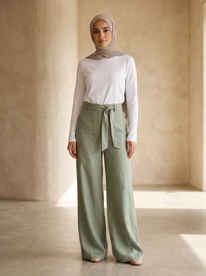 URBAN - LINEN - TROUSERS