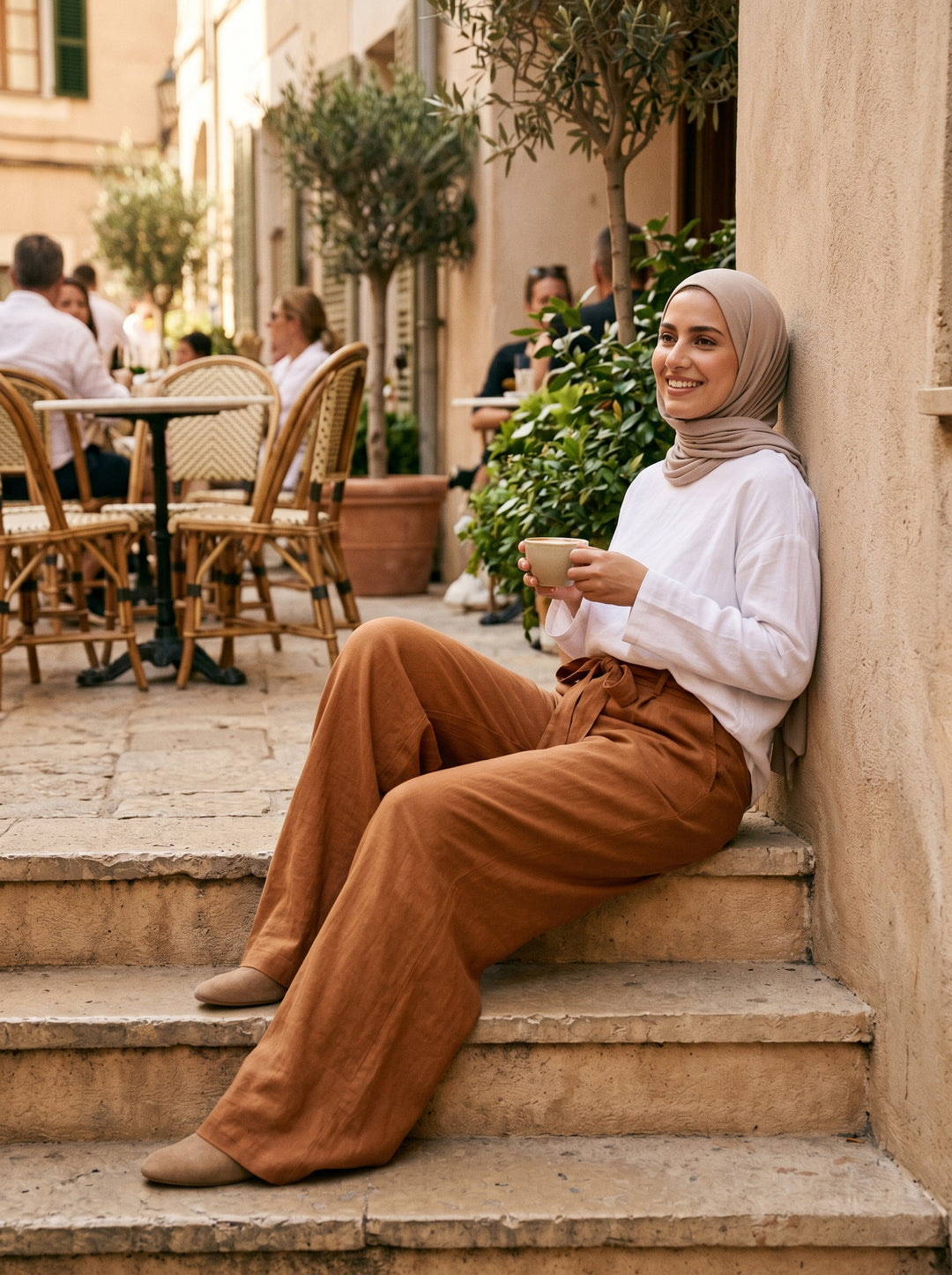 URBAN - LINEN - TROUSERS