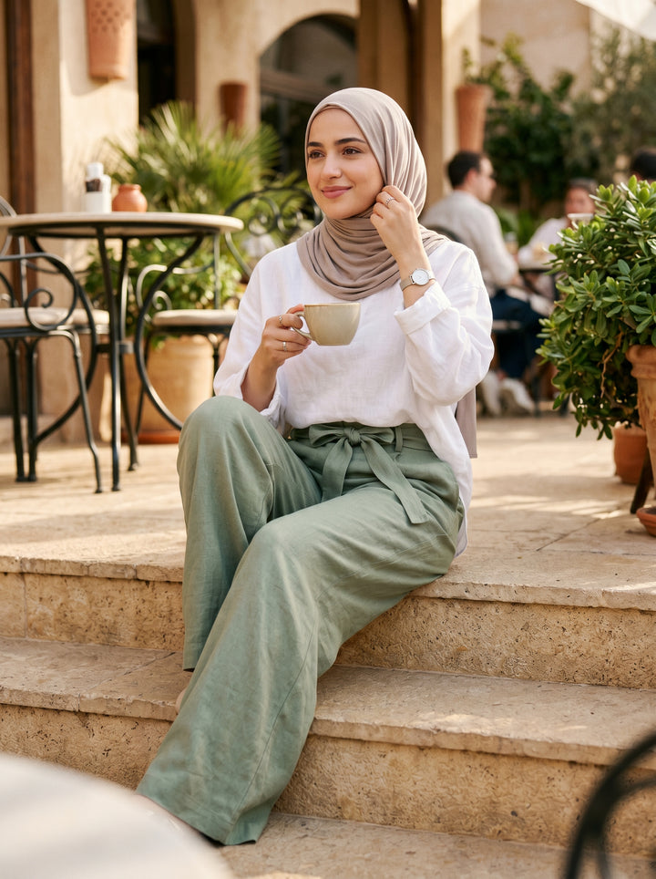 URBAN - LINEN - TROUSERS