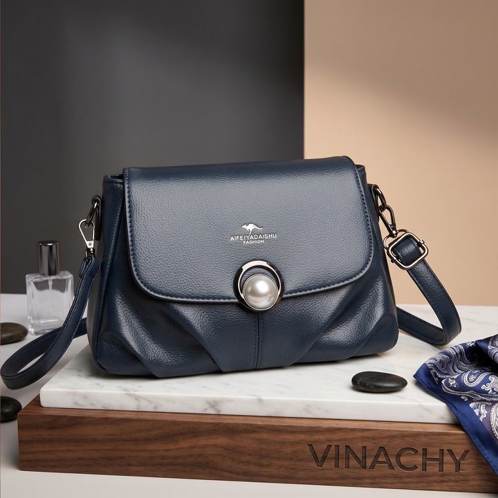 Women’s Soft PU Shoulder Crossbody Bag | حقيبة كتف نسائية ناعمة