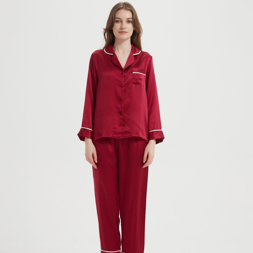 Women’s Silk Loungewear Set | Elegant Premium Sleepwear