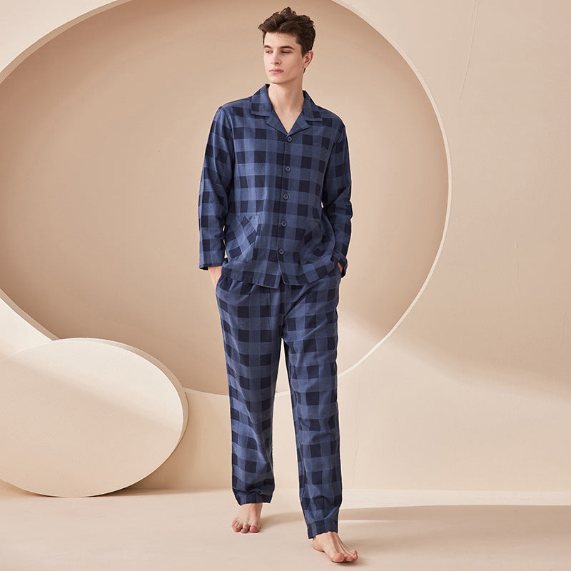 The Premium Thickened Cotton Plaid Set