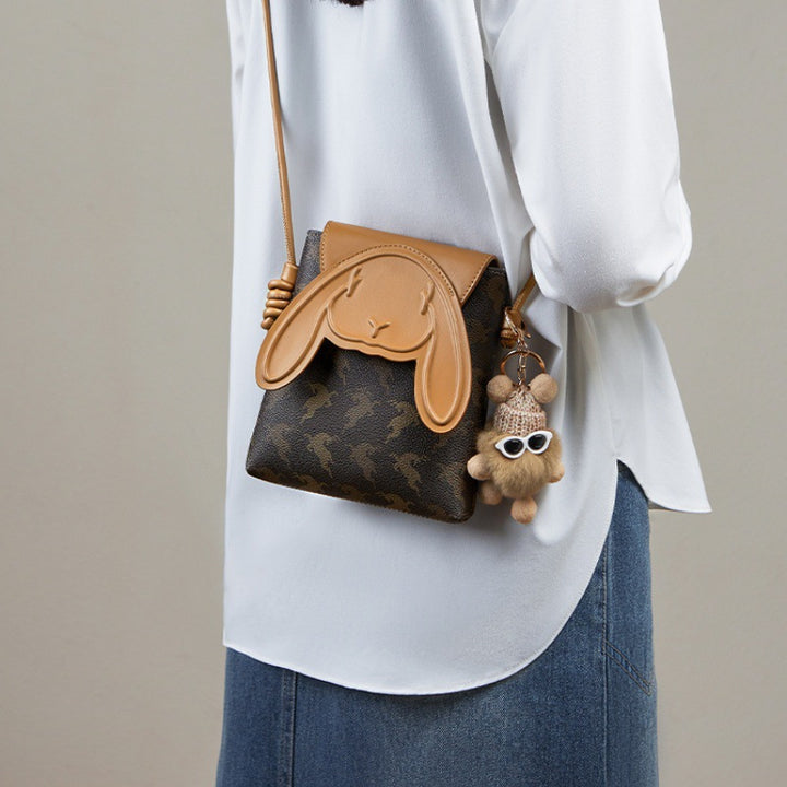 Women’s Autumn Crossbody Phone Bag | حقيبة هاتف نسائية كروس بودي بتصميم خريفي
