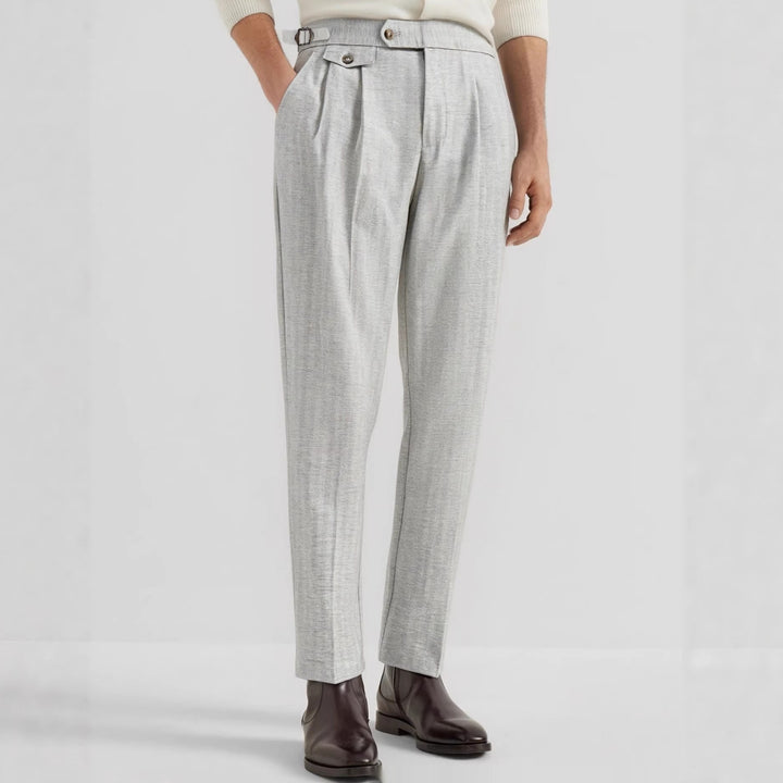 Men’s Business Casual Dress Trousers | Solid Color Tailored Pants