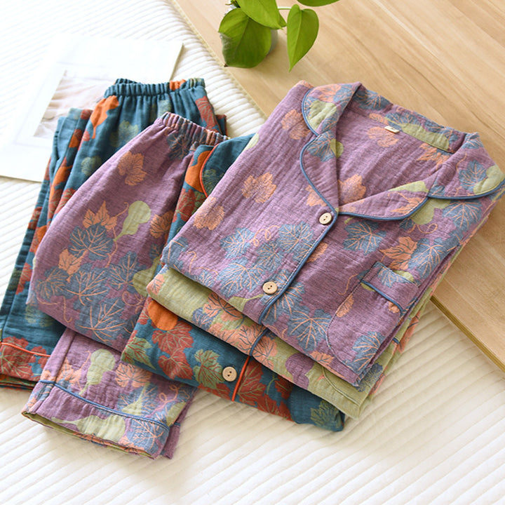 The Breathable Cotton Gauze Jacquard Set
