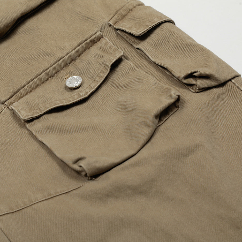 Men’s Multi-Pocket Cargo Pants | Casual Loose Fit