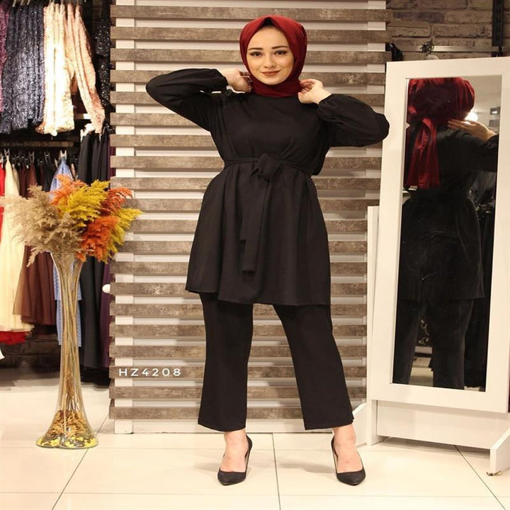 Set Elegant Two Piece Modest Outfit