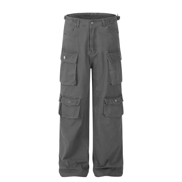 Men’s Multi-Pocket Cargo Pants | Casual Loose Fit