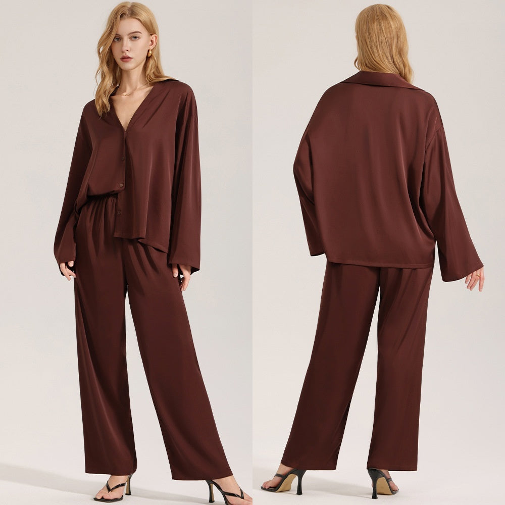 The Elegant Chiffon Draped Set