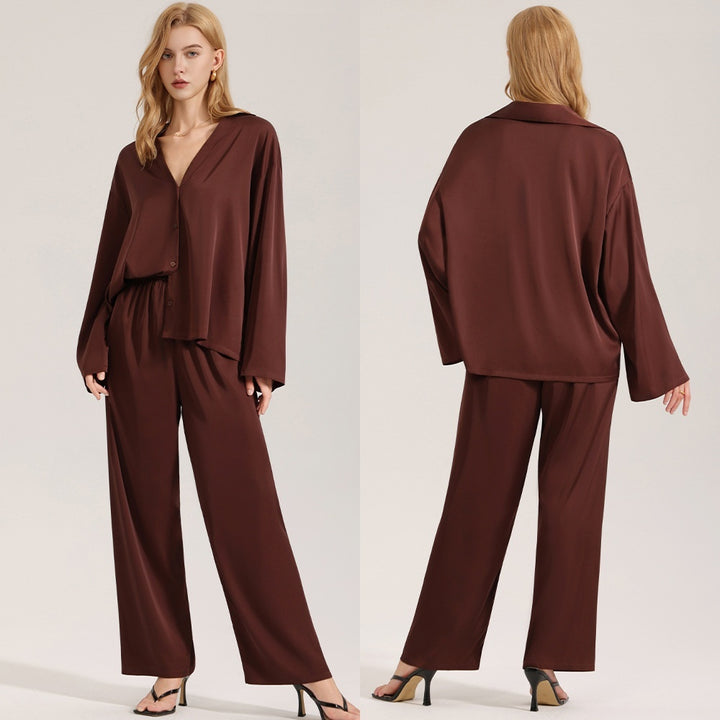 The Elegant Chiffon Draped Set