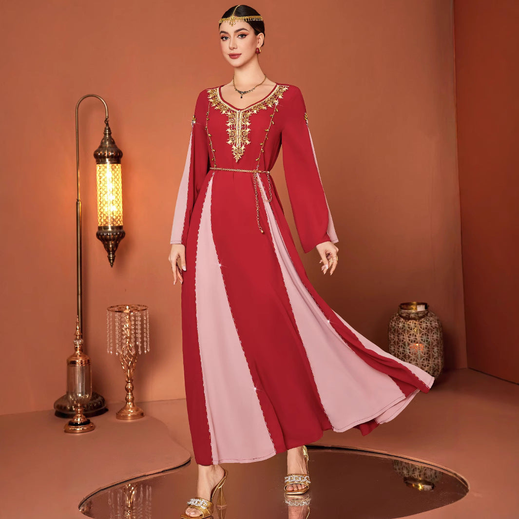 The Royal Contrast Abaya