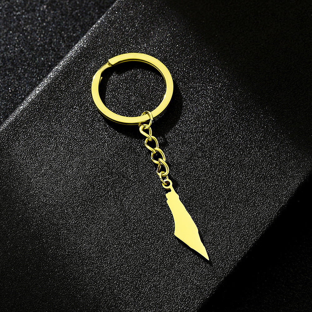 Heritage Map Keychain Accessories | ميداليات خريطة أرضنا من تراث أهلنا