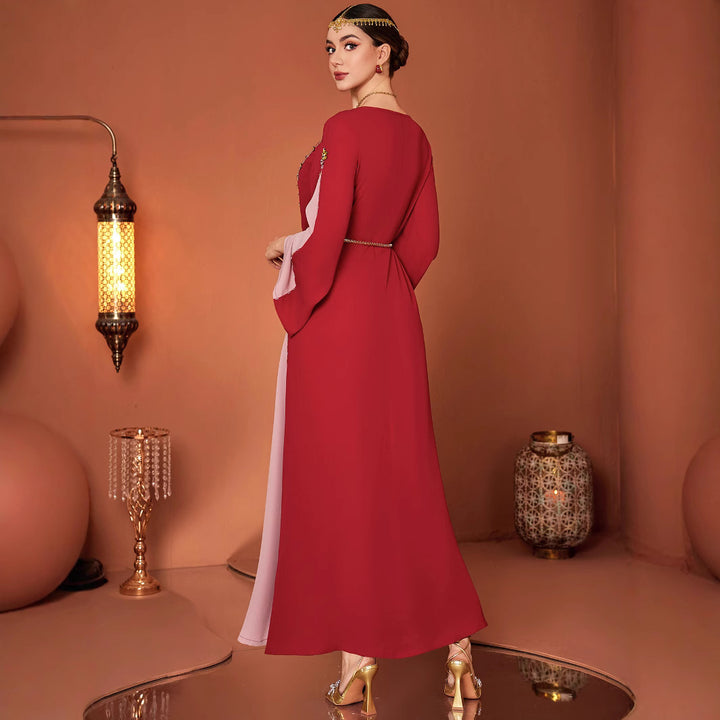 The Royal Contrast Abaya
