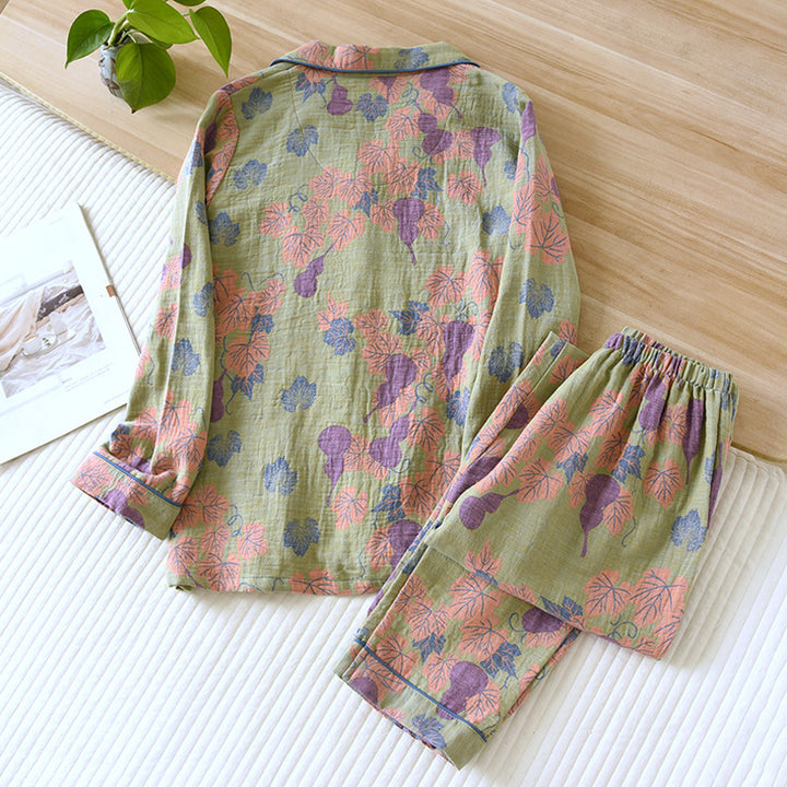 The Breathable Cotton Gauze Jacquard Set