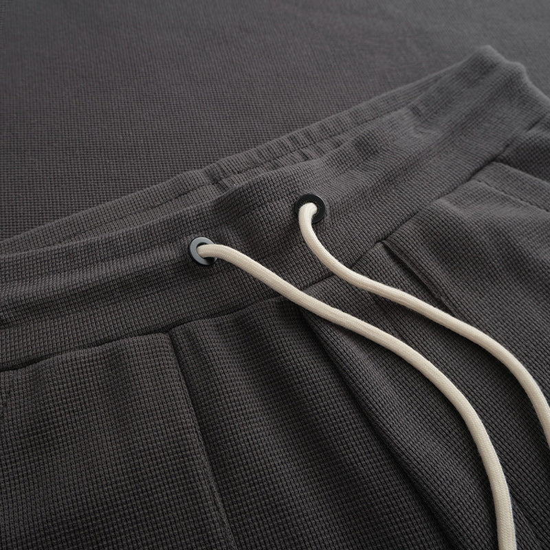 Men’s Knitted Straight Sweatpants | Casual Relaxed Fit