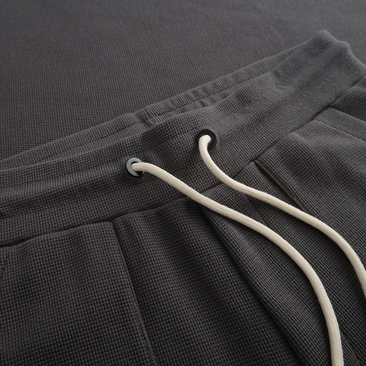Men’s Knitted Straight Sweatpants | Casual Relaxed Fit