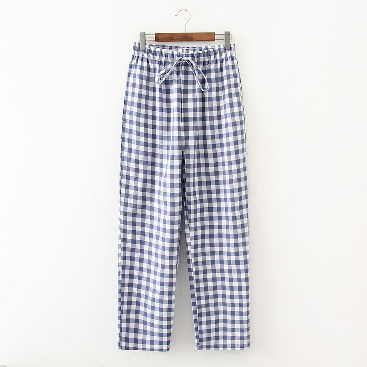 The Classic Cotton Plaid Lounge Pants