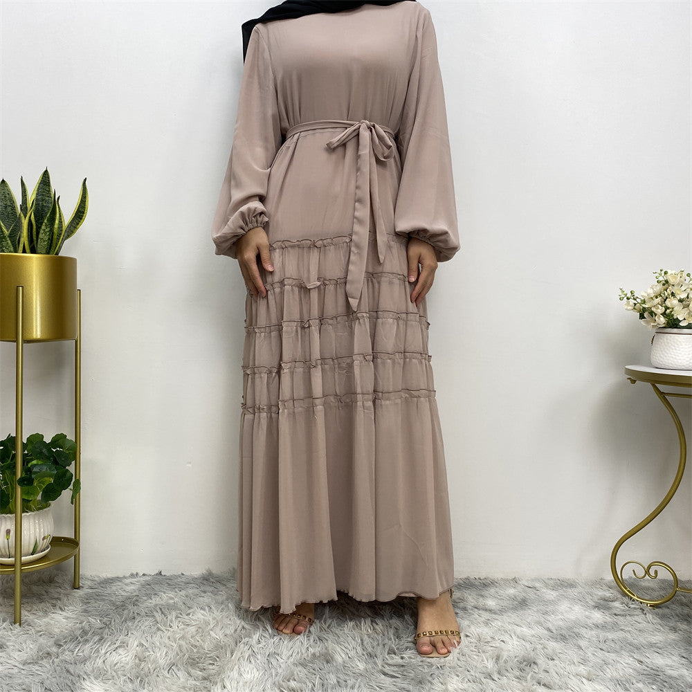 The Emerald Flowing Abaya