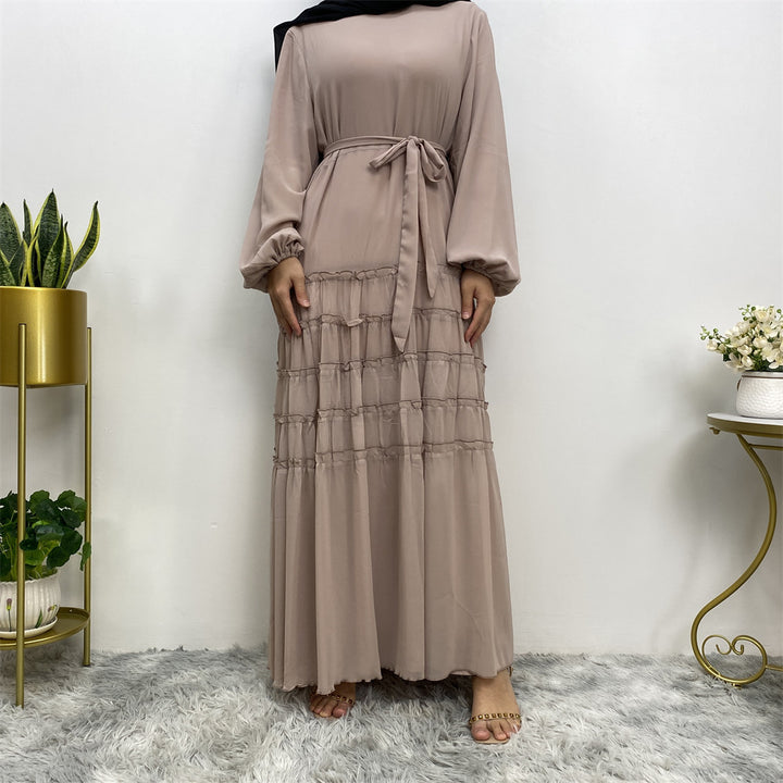 The Emerald Flowing Abaya