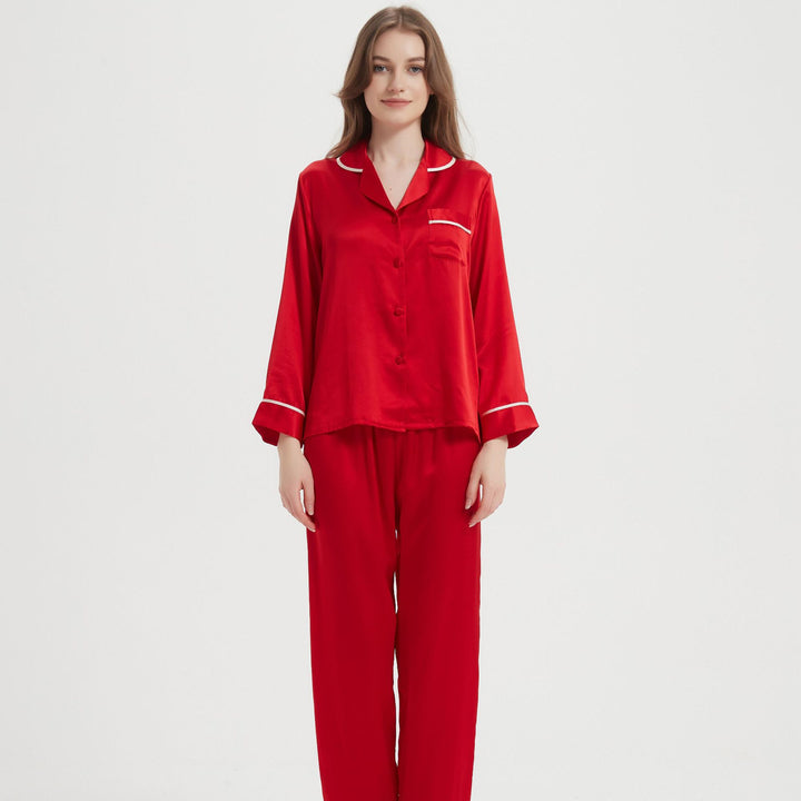 Women’s Silk Loungewear Set | Elegant Premium Sleepwear