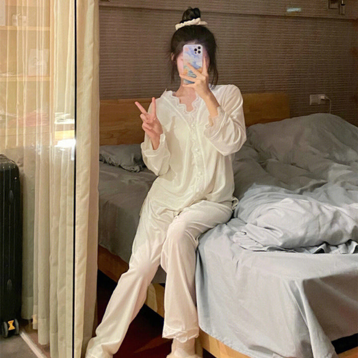 Women’s Lace Loungewear Set | Elegant Lightweight Style