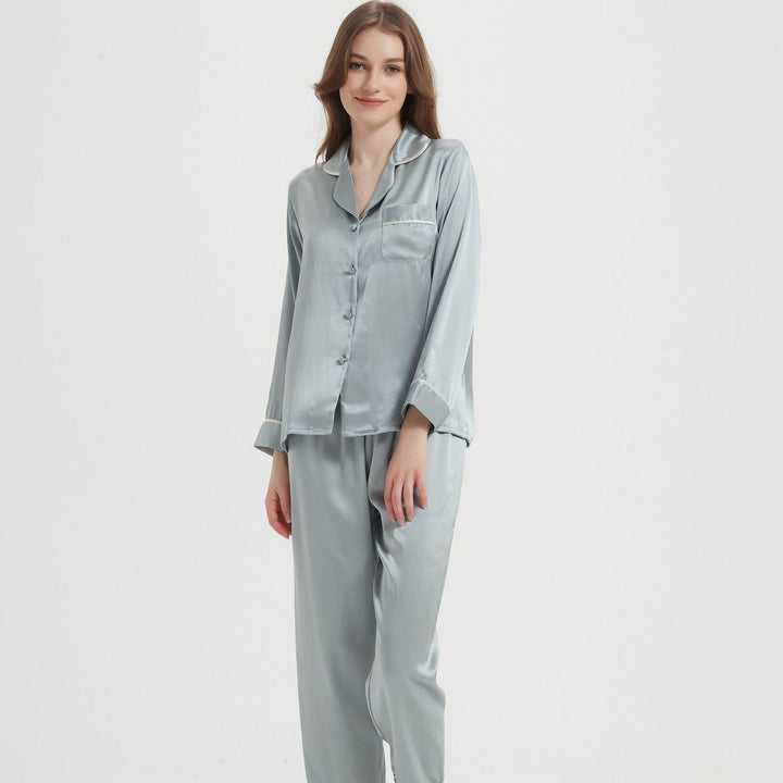 Women’s Silk Loungewear Set | Elegant Premium Sleepwear