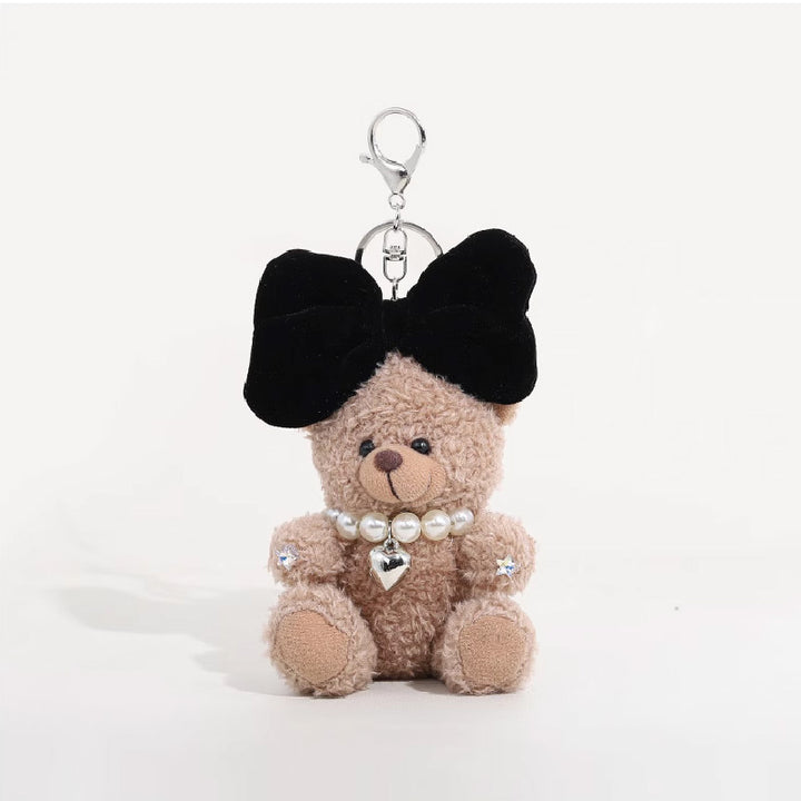 Women’s Teddy Bear Bag Charm Keychain | تعليقة حقيبة نسائية بتصميم دب لطيف