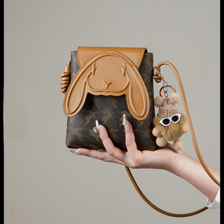 Women’s Autumn Crossbody Phone Bag | حقيبة هاتف نسائية كروس بودي بتصميم خريفي