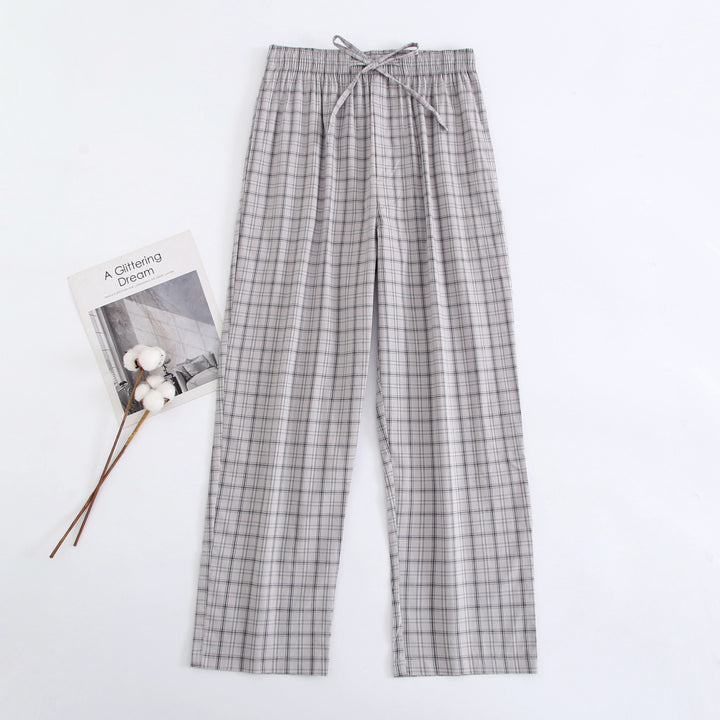 The Classic Cotton Plaid Lounge Pants
