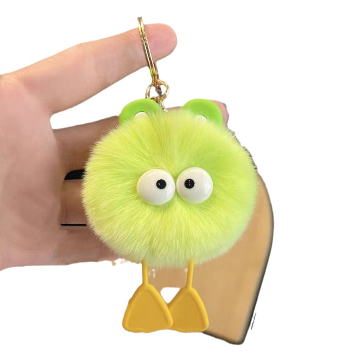 Women’s Plush Duck Bag Charm Keychain | تعليقة حقيبة نسائية بتصميم بطة لطيفة
