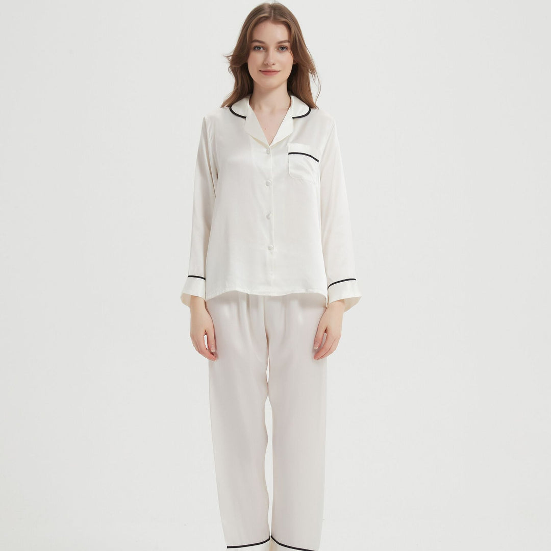 Women’s Silk Loungewear Set | Elegant Premium Sleepwear