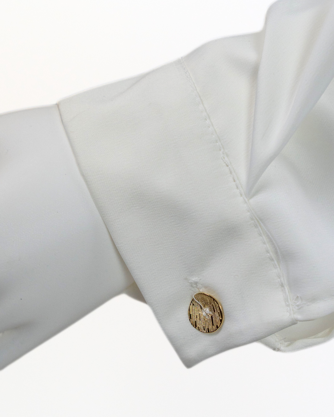 GRACEFUL SATIN - BLOUSE - MARSHMALLOW